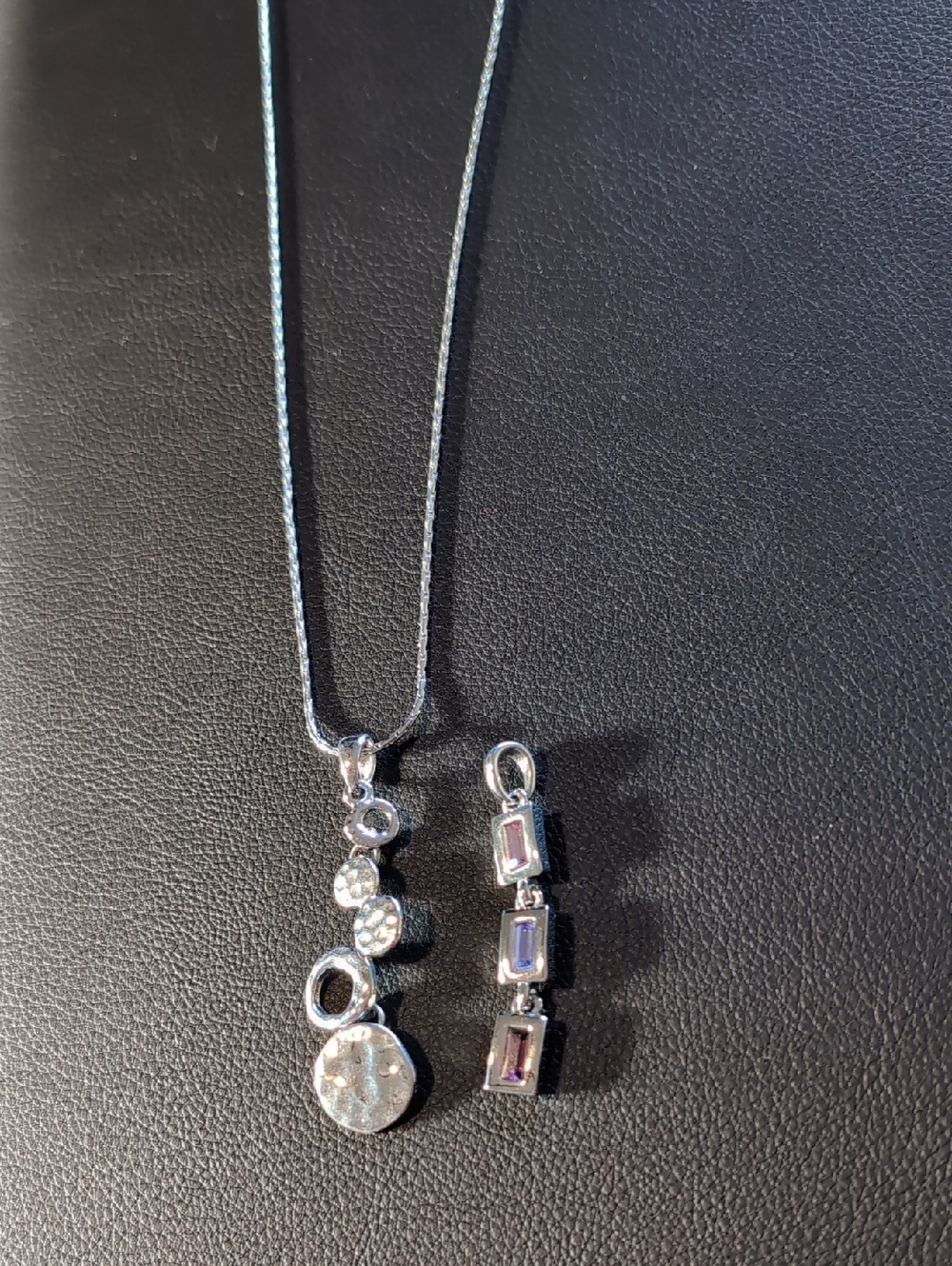 Lia Sophia Necklace with 2 pendants